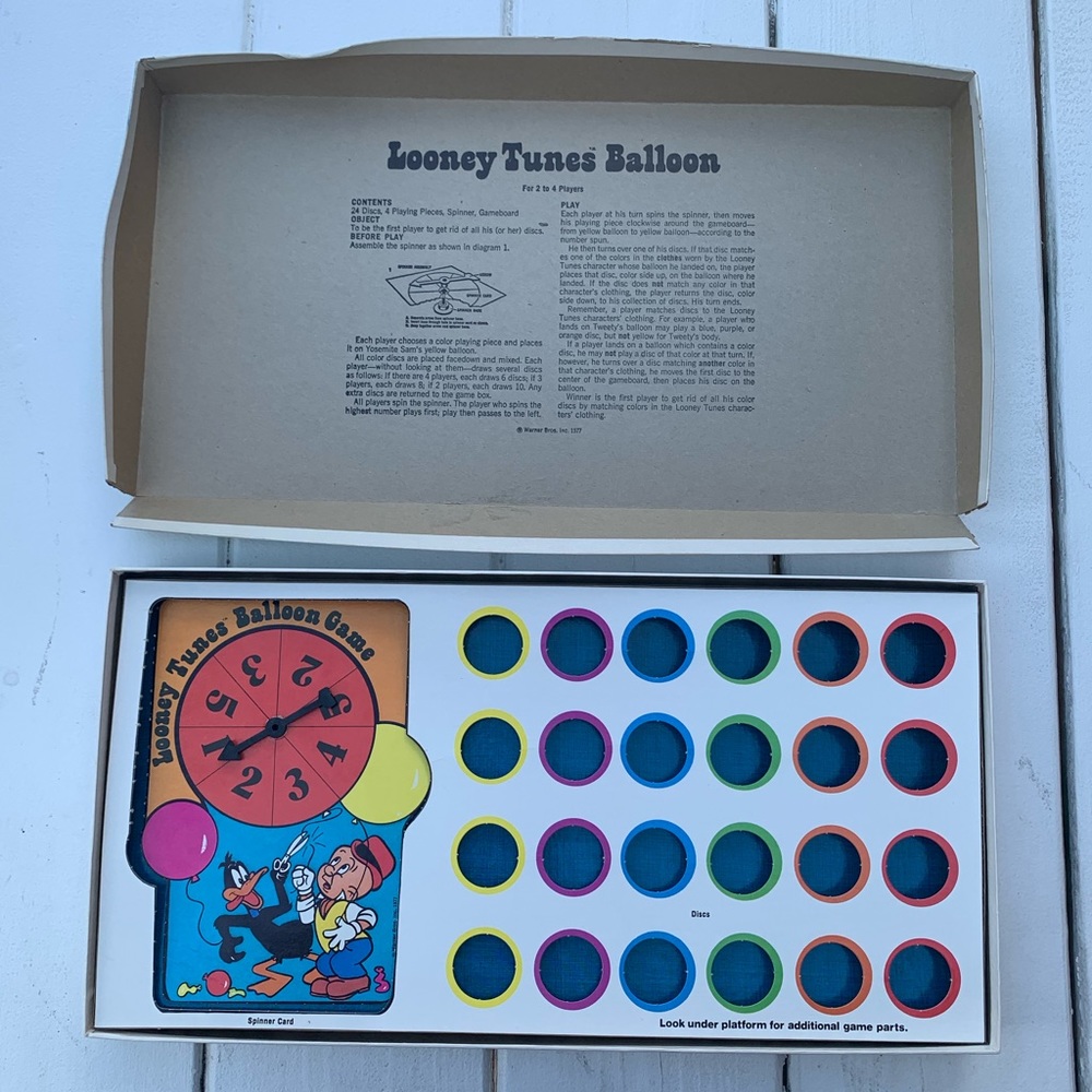 Vintage 1977 Looney Tunes Board Game - Picture 6 of 13